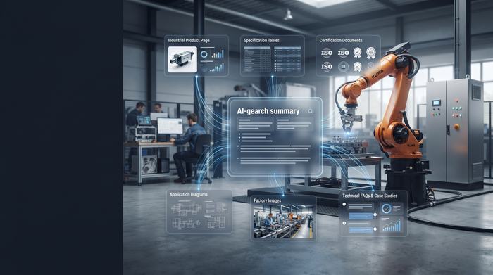 Industrial software in use on a factory floor